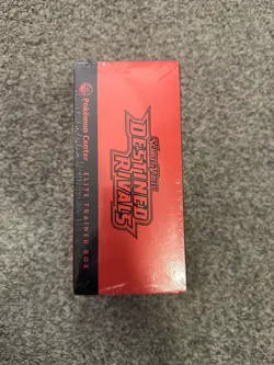 Pokemon TCG Destined Rivals Pokemon Center Exclusive Elite Trainer Box ETB - Image 3