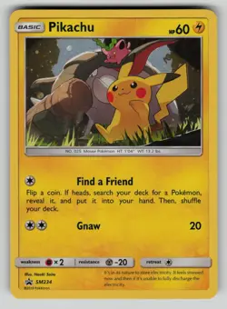 Pikachu - SM234 Holo Promo Sun & Moon Promo Pokemon vLP - Image 1