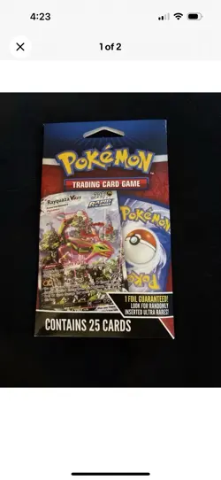 Pokemon Trading Card Game Booster Pack - 25 Cards - Image 1