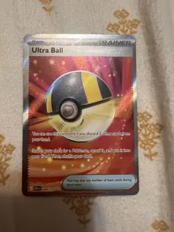 Pokemon Ultra Ball 264/217 ASC EN Full Art Foil Trainer Rare - Image 1