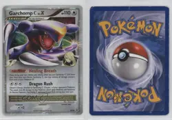 Garchomp C LV X Pokemon Diamond & Pearl Black Star Promo #DP46 2007 - Image 3