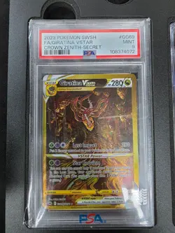 Giratina VSTAR GG69/GG70 Pokemon Crown Zenith - PSA 9 - Image 1