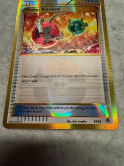 Energy Retrieval 99/98 XY - Ancient Origins Holo Pokemon - Image 4