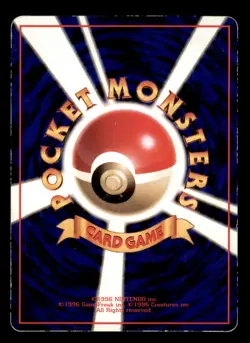 Heavy Play HP Nidoran 1998 Vending Series Japanese Pokemon Glossy - Image 2