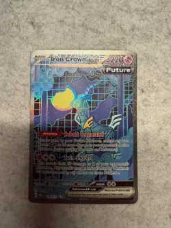 Pokemon Iron Crown ex 158/131 Sv: Prismatic Evolutions Holo - Image 1
