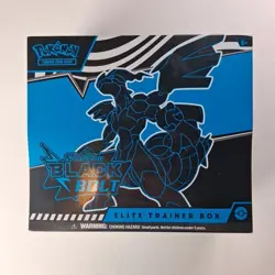 Pokemon TCG Scarlet & Violet Black Bolt Elite Trainer Box ETB Factory Sealed - Image 1