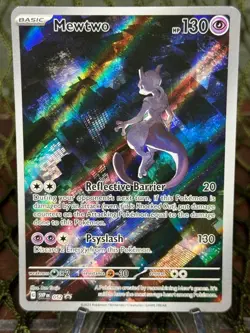 MEWTWO SVP 052 ~ Pokemon TCG: SCARLET & VIOLET BLACK STAR PROMO - Image 1