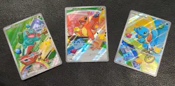 Pokemon TCG First Partner Illustration Collection Series 1 Kanto GEN 1 Starters - Image 1