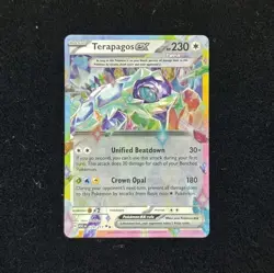 Pokemon Terapagos ex 092/131 Sv: Prismatic Evolutions Double Rare Holo Eng - Image 1