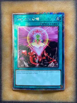 Yugioh One for One RA03-EN056 Platinum Secret Rare 1st Ed NM - Image 1