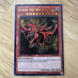 Slifer the Sky Dragon LC01-EN002 Yu-Gi-Oh Legendary Collection 1 Limited Edition - Image 1
