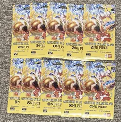One Piece TCG OP15-EB04 Adventure on Kami's Island - Booster Packs (Lot Of 10) - Image 1