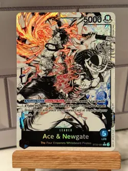 Ace and Newgate L ST22-001 [PAR] Parallel Starter Deck Ace Newgate One Piece ENG - Image 1