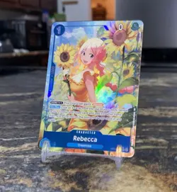 Rebecca OP15-053 SR Alt Art Parallel English One Piece TCG Adventure Kami Island - Image 2