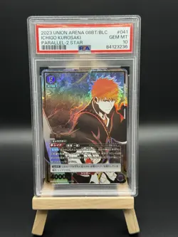 2023 Union Arena ICHIGO KUROSAKI BLC-1-041 (UA08BT) Bleach SR 2 Star PSA 10 - Image 1