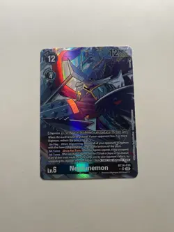 Digimon Card Game Time Stranger Neptunemon BT24-030 SR Alternate Art NM - Image 1