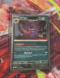 *SWIRL* bottom left! Gengar 050/088 GameStop Promo Pokemon card - Image 2