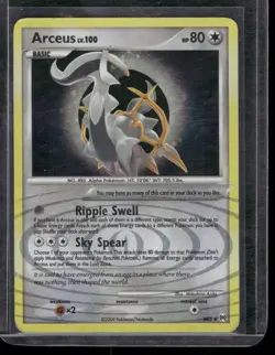 Arceus Lv. 100 AR5 Rare Pokemon Card TCG MP - Image 1