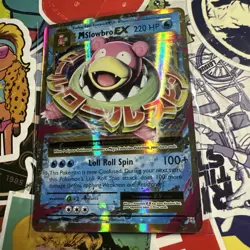 2016 Mega M Slowbro EX 27/108 Ultra Rare XY Evolutions Pokemon Card TCG - Image 1