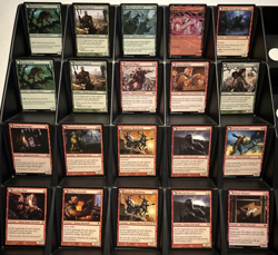 MTG Werewolf Tribal (Gruul Aggro) 40-Card Deck Pack|Just Add Lands - Image 1