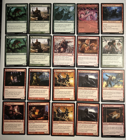MTG Werewolf Tribal (Gruul Aggro) 40-Card Deck Pack|Just Add Lands - Image 4