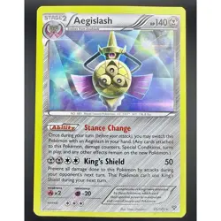 Aegislash 86/146 XY Base Set Holo Rare Card LP - Image 1