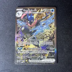 Pokemon Greninja EX 132 SVP Black Star Promo Holo Full Art 2023 Card - Image 1