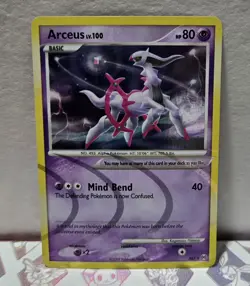 Pokemon Card - Arceus 2009 Arceus AR7 Holo Rare - Image 1