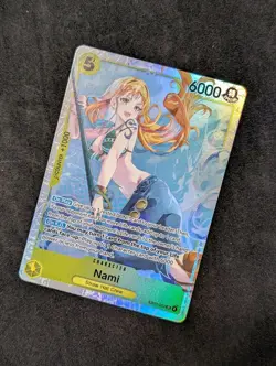 Nami (SR) EB03-053 One Piece CCG Heroines Edition English Holo Card - Image 1