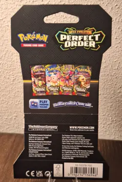 1 unopened pack Pokemon Mega Evolution Perfect Order trading cards - Image 2