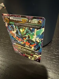 M Rayquaza EX 61/108 XY Roaring Skies Ultra Rare Full Art Holo Pokemon TCG Card - Image 3