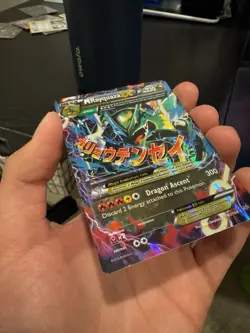 M Rayquaza EX 61/108 XY Roaring Skies Ultra Rare Full Art Holo Pokemon TCG Card - Image 4