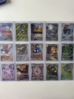 Pokemon TCG IR Lot Illustration Rare 15 Cards Hitmontop Wigglytuff Tangela - Image 1