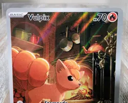 Vulpix Mega Evolution 138/132 Special Illustration Rare Pokemon TCG Card - Image 2