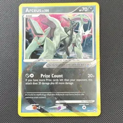 Pokemon Arceus AR1 Arceus 2009 Basic 70 HP Holo Rare English Card - Image 1