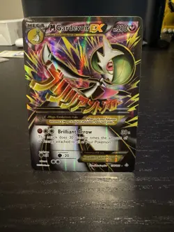 M Gardevoir EX 156/160 XY Primal Clash Ultra Rare Full Art Holo Pokemon TCG Card - Image 1