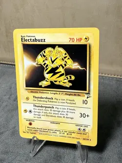 Pokemon TCG Electabuzz Base Set 2 Unlimited Rare Card LP - Image 3