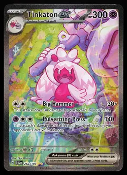 Tinkaton ex 262/193 Holo Special Illustration Rare Paldea Evolved Pokemon Card - Image 1