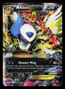 M Absol EX XY63 Holo Black Star Promo Pokemon Card - Image 1