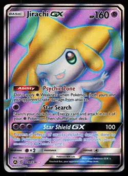 Jirachi GX 79a/236 Holo Full Art Alternate Art Promo Pokemon Card - Image 1