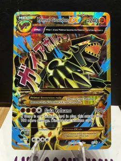 Primal Groudon EX #97/98 XY Ancient Origins Pokemon Card MP - Image 1