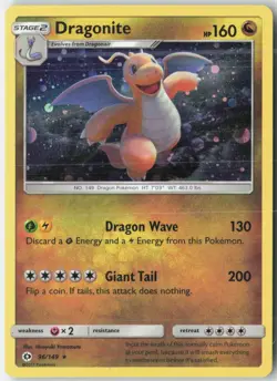 Dragonite - (Cosmos Holo) Promo Miscellaneous Cards & Products 096/149 LP - Image 1