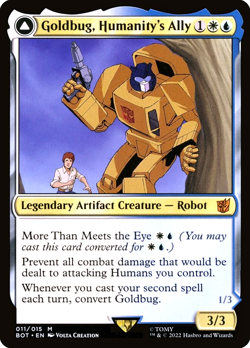 MTG Goldbug, Humanity's Ally 11 Mythic Foil Transformers - Image 1