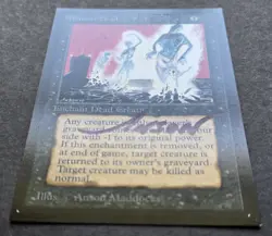 SIGNED MtG Magic Anson Maddocks _ Beta CE _ Artist Proof _ ANIMATE DEAD _ 1/50! - Image 4