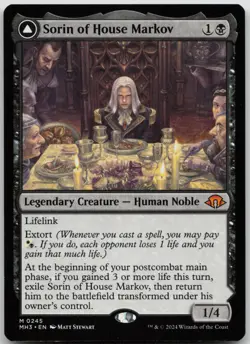 Sorin of House Markov Modern Horizons 3 245 NM M - Image 1