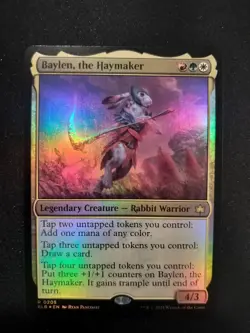 MTG Baylen, the Haymaker Foil 0205 Bloomburrow NM - Image 1