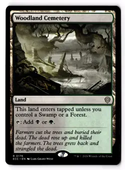 Woodland Cemetery 176 Commander: Lorwyn Eclipsed Normal MP - Image 1