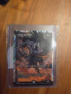 Super Shredder (Showcase) (Fracture Foil) Teenage Mutant Ninja Turtles Foil - Image 2