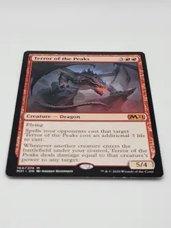 Terror of the Peaks M21 164/274 Rare MTG Core Set 2021 LP Commander Staple - Image 5