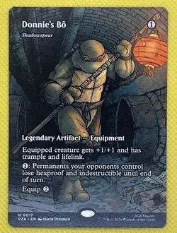 Mtg TMNT Donnie’s Bo M0017 - Image 1